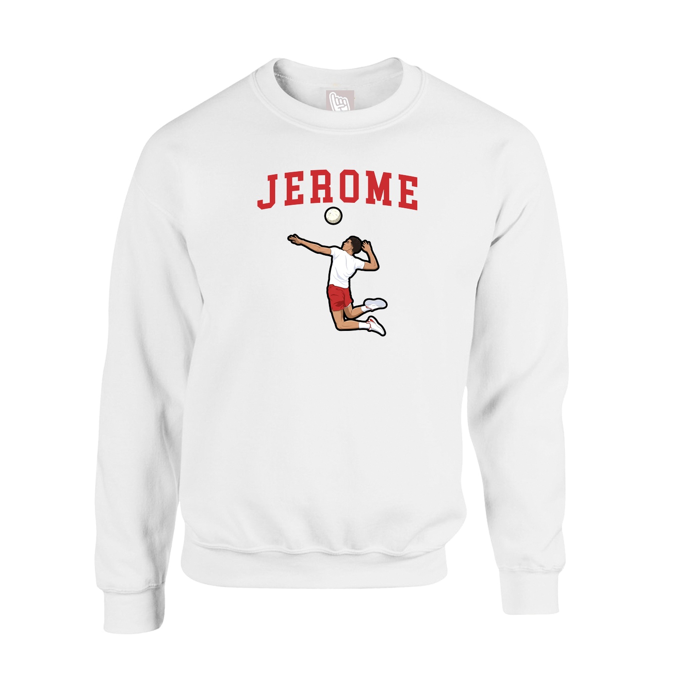 Fleece Crew — Shirsey in White