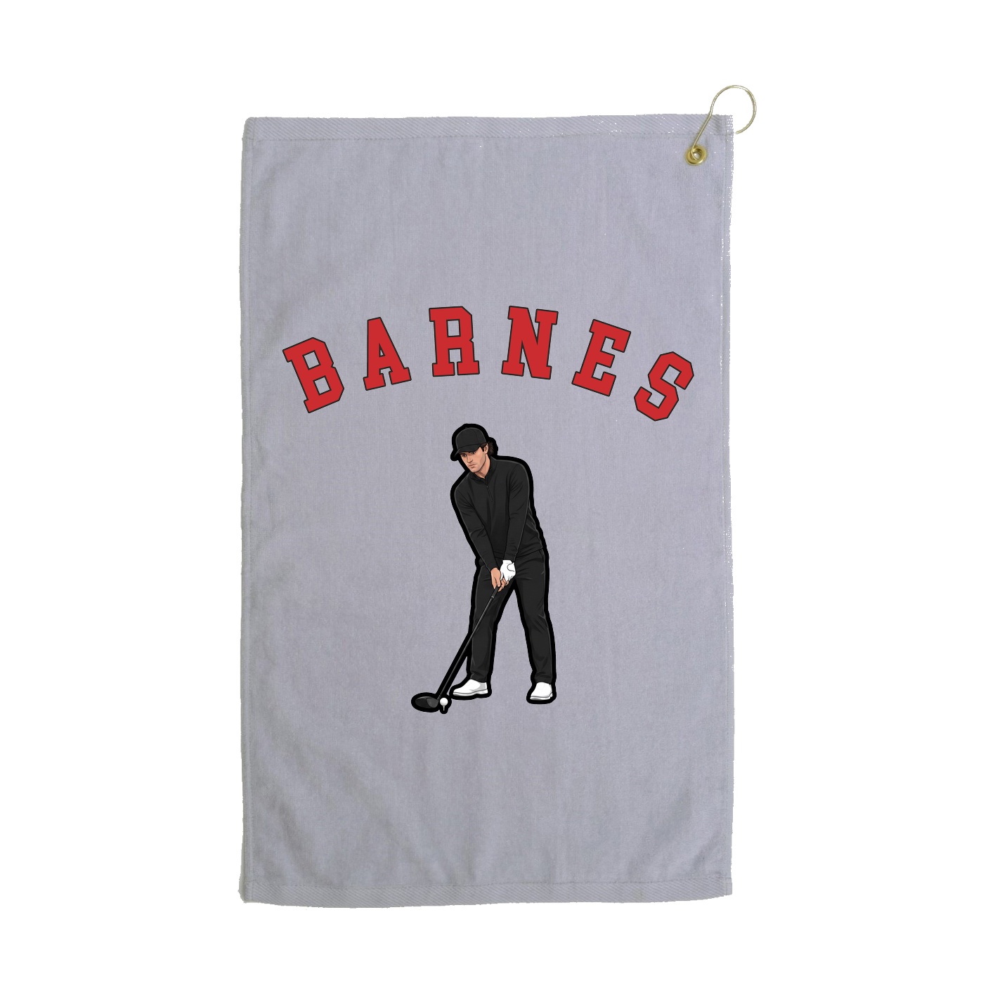 Golf Towel — Shirsey Arch in Grey