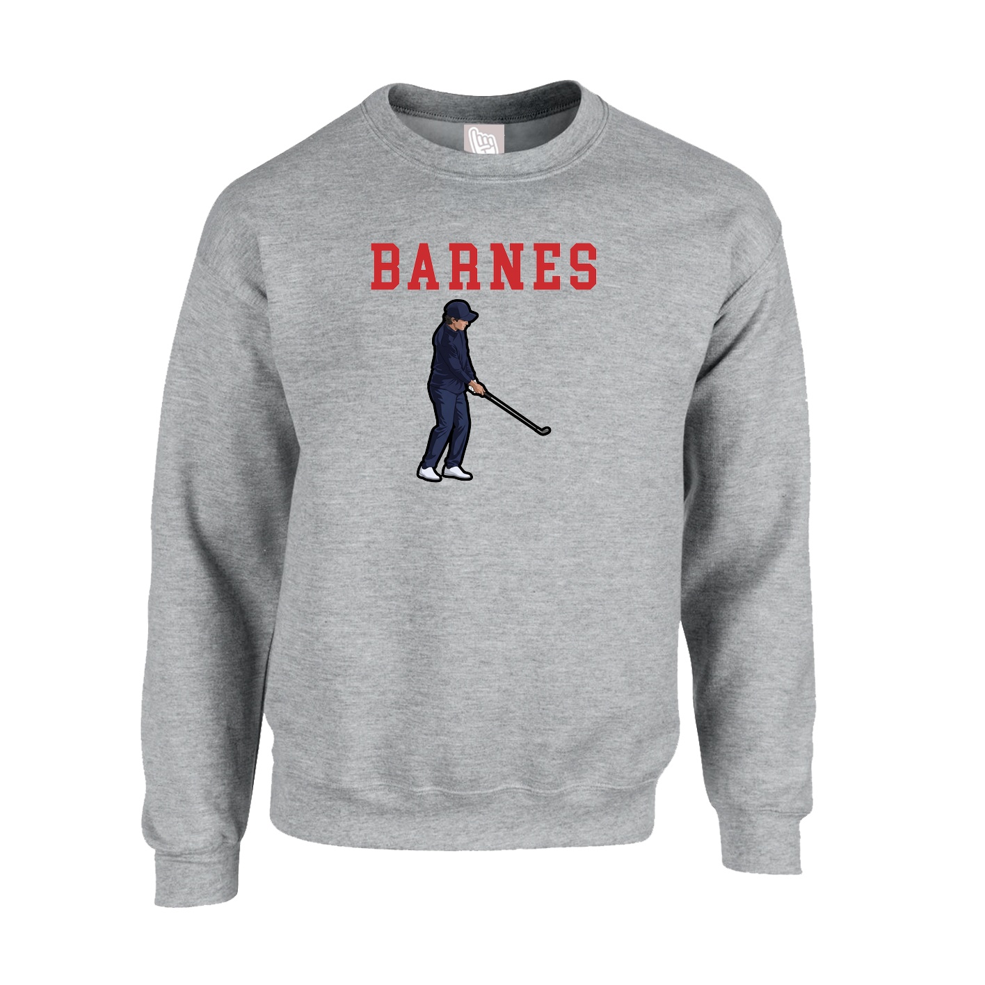 Fleece Crew — Shirsey in Grey