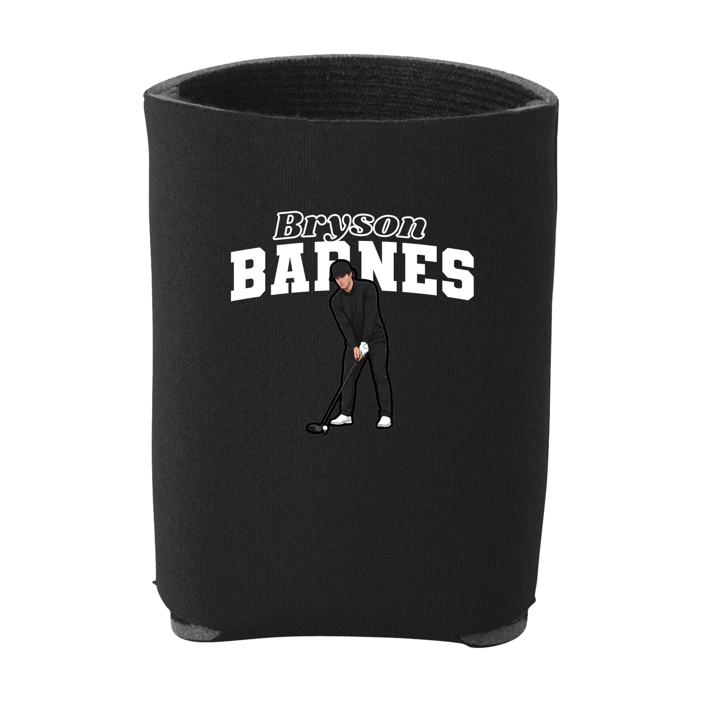 Can Holder — Name Arch in Black