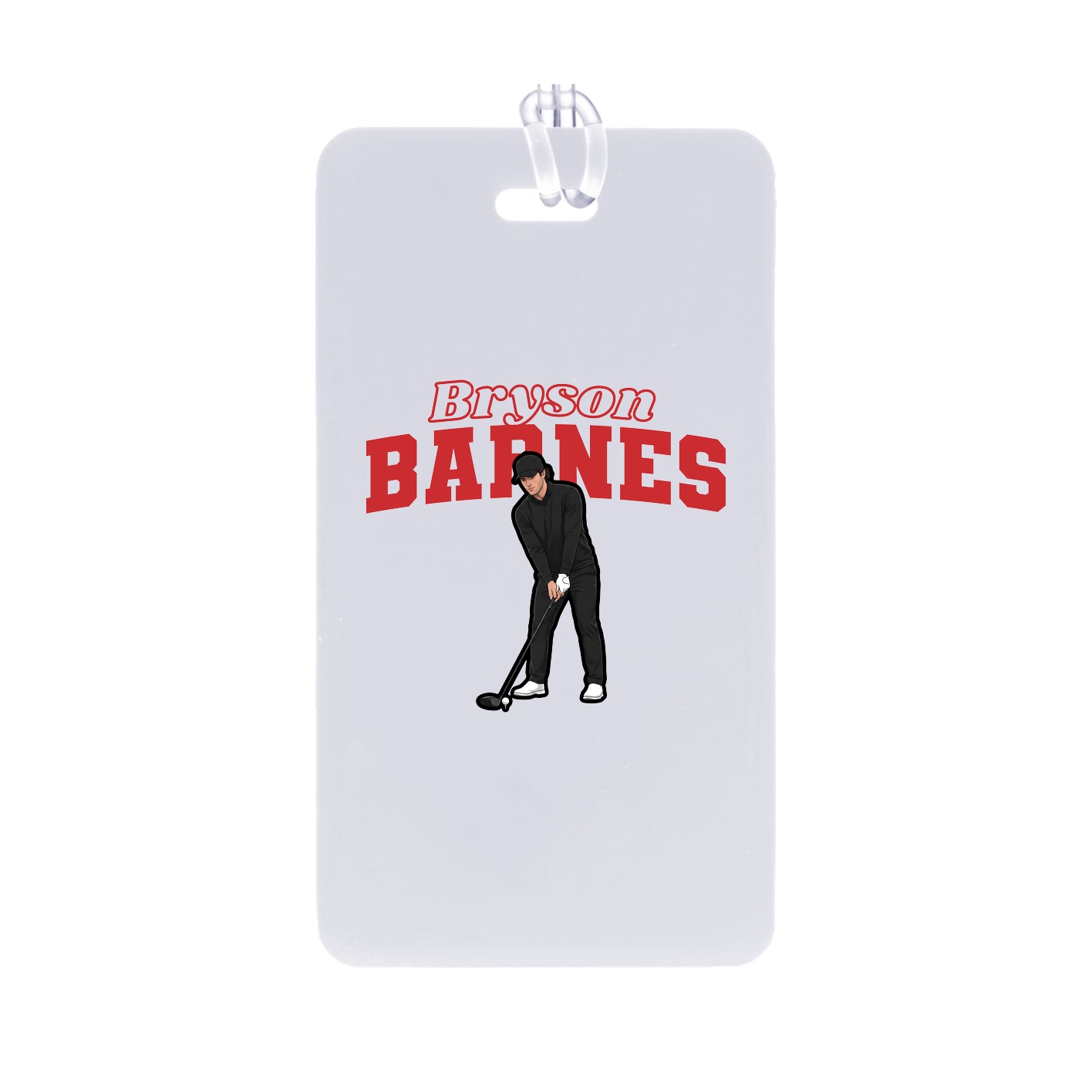 Bag Tag — Name Arch in Classic