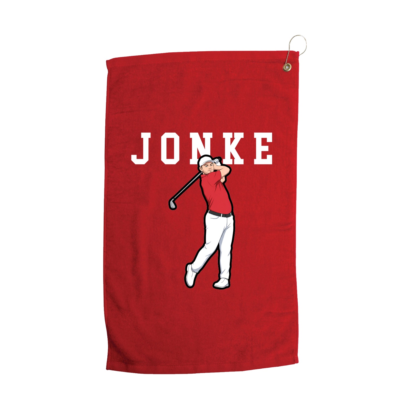 Golf Towel — Shirsey in Red