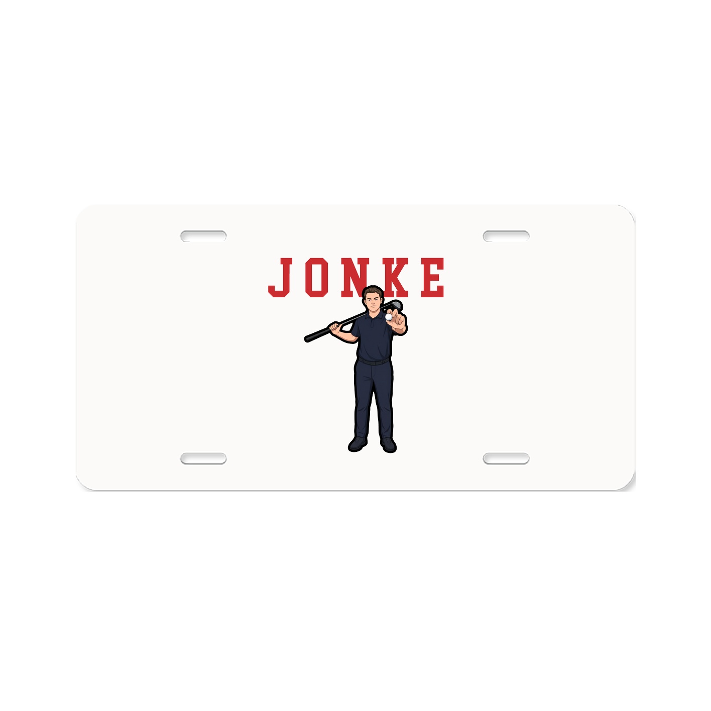 License Plate — Shirsey in Classic