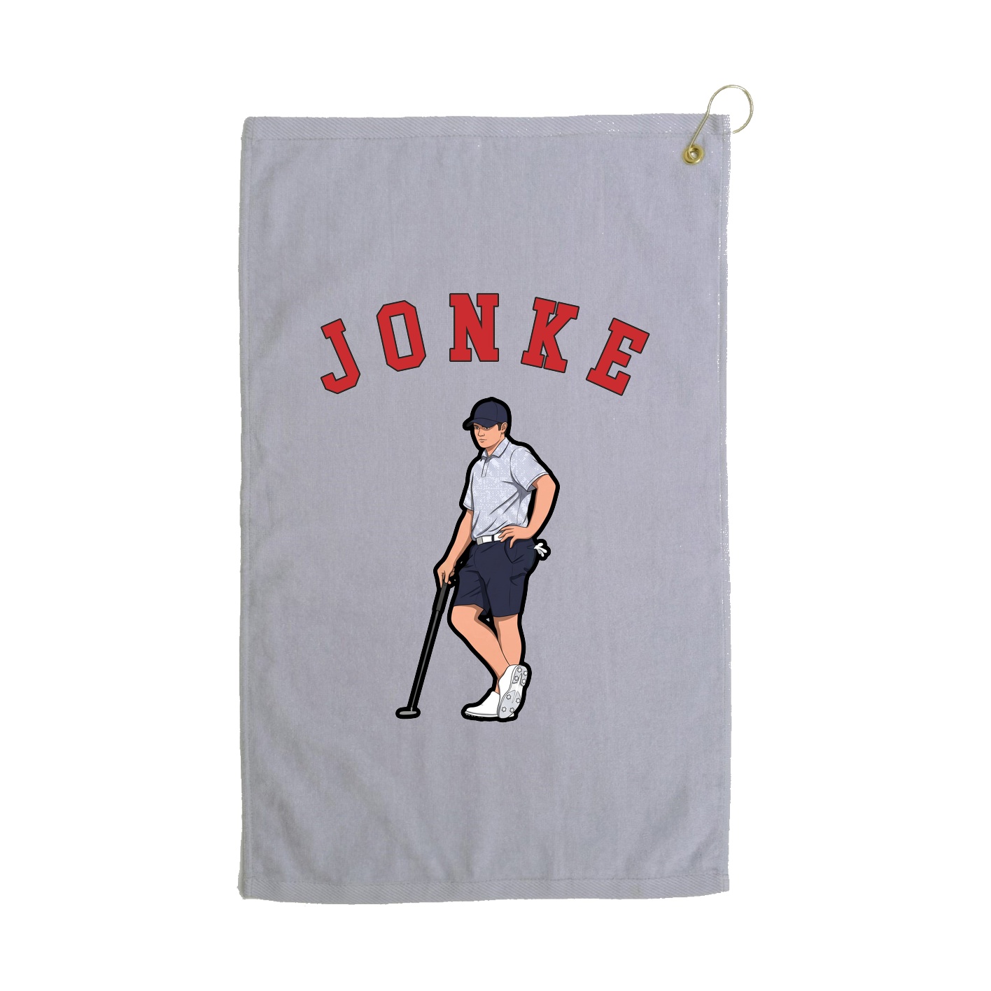 Golf Towel — Shirsey Arch in Grey