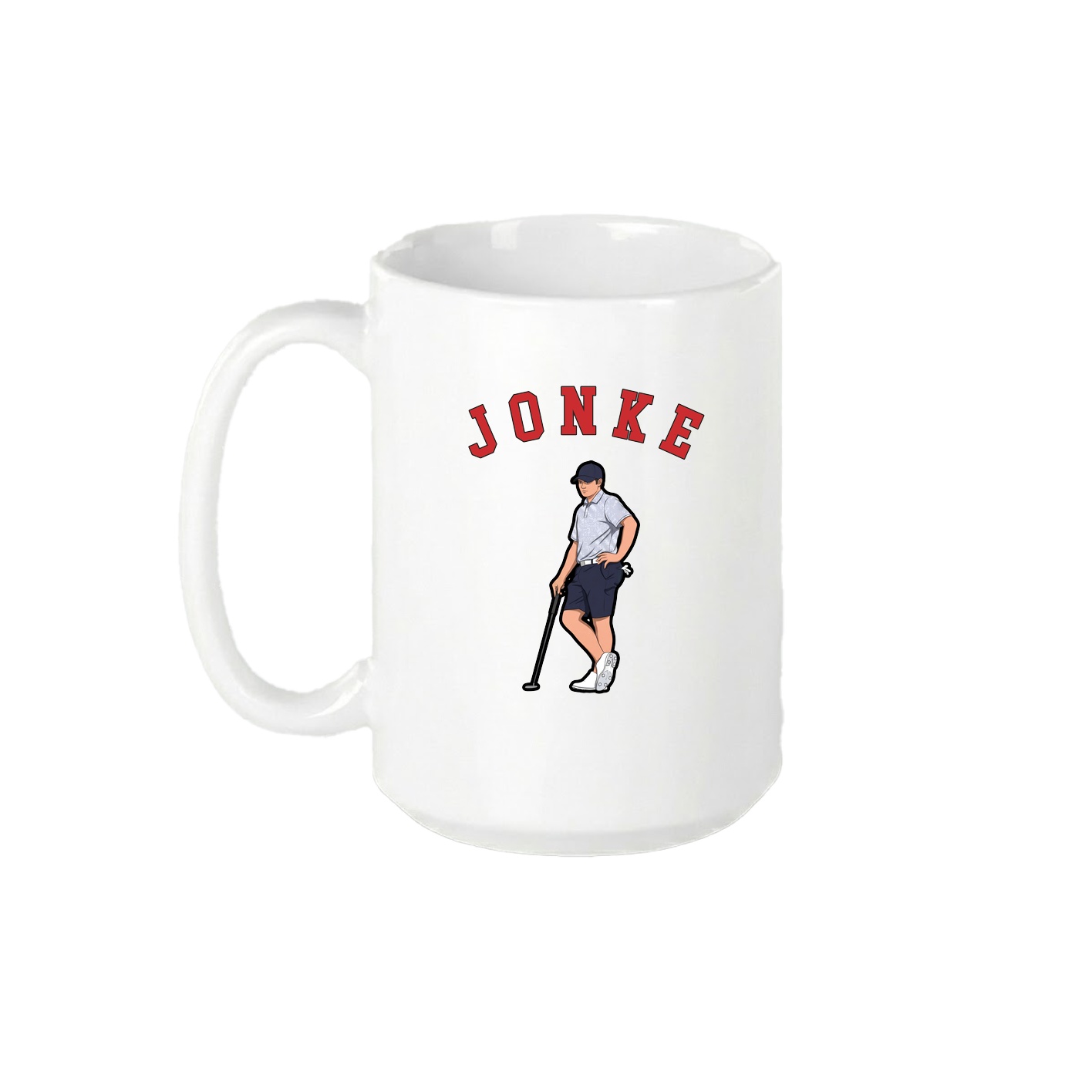 15oz Coffee Mug — Shirsey Arch in White