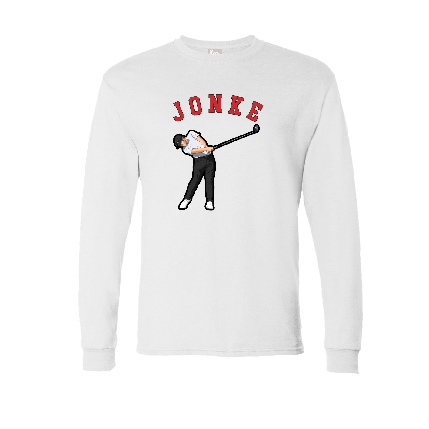 Long Sleeve Tee — Shirsey Arch in White