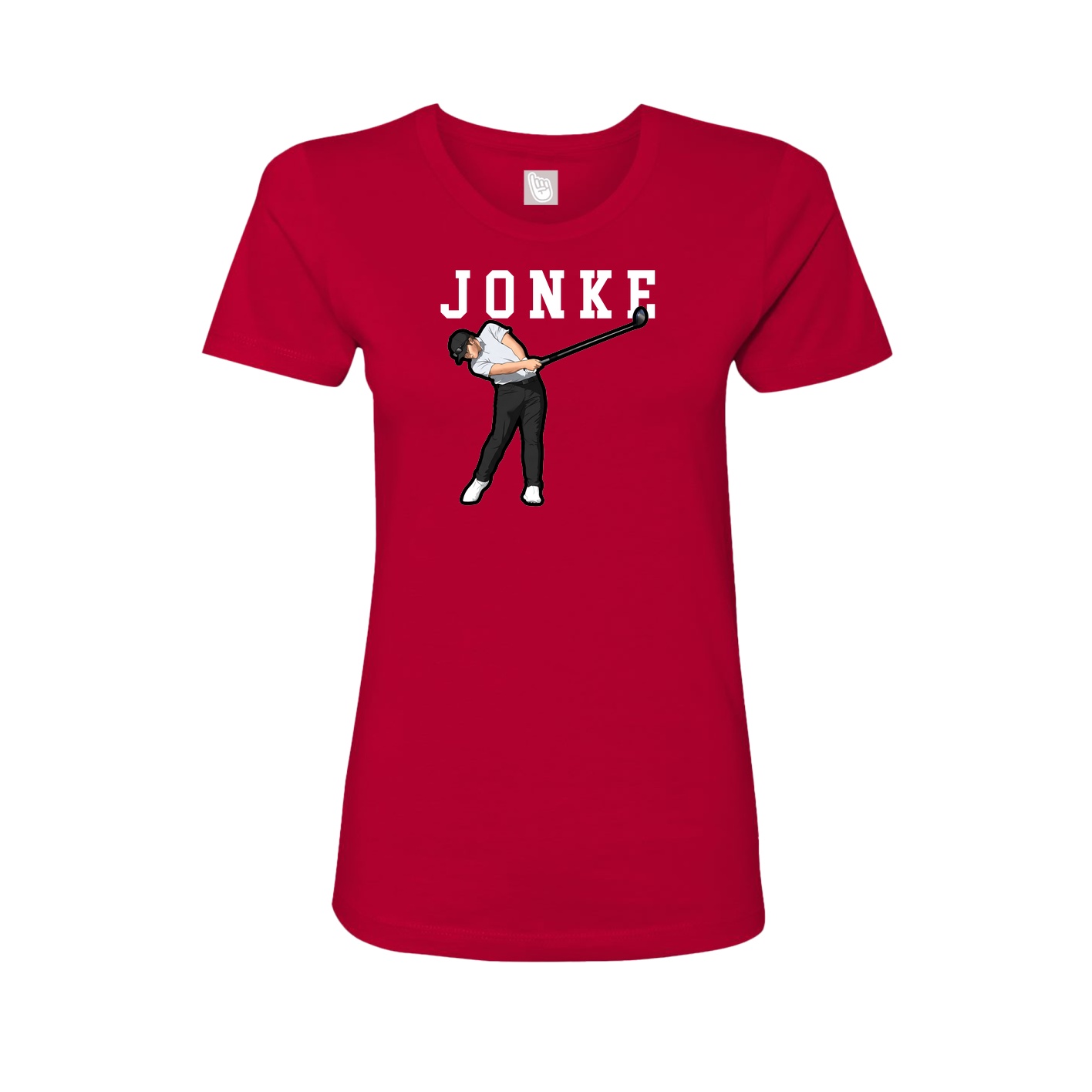 Fitted Women's Tee — Shirsey in Red