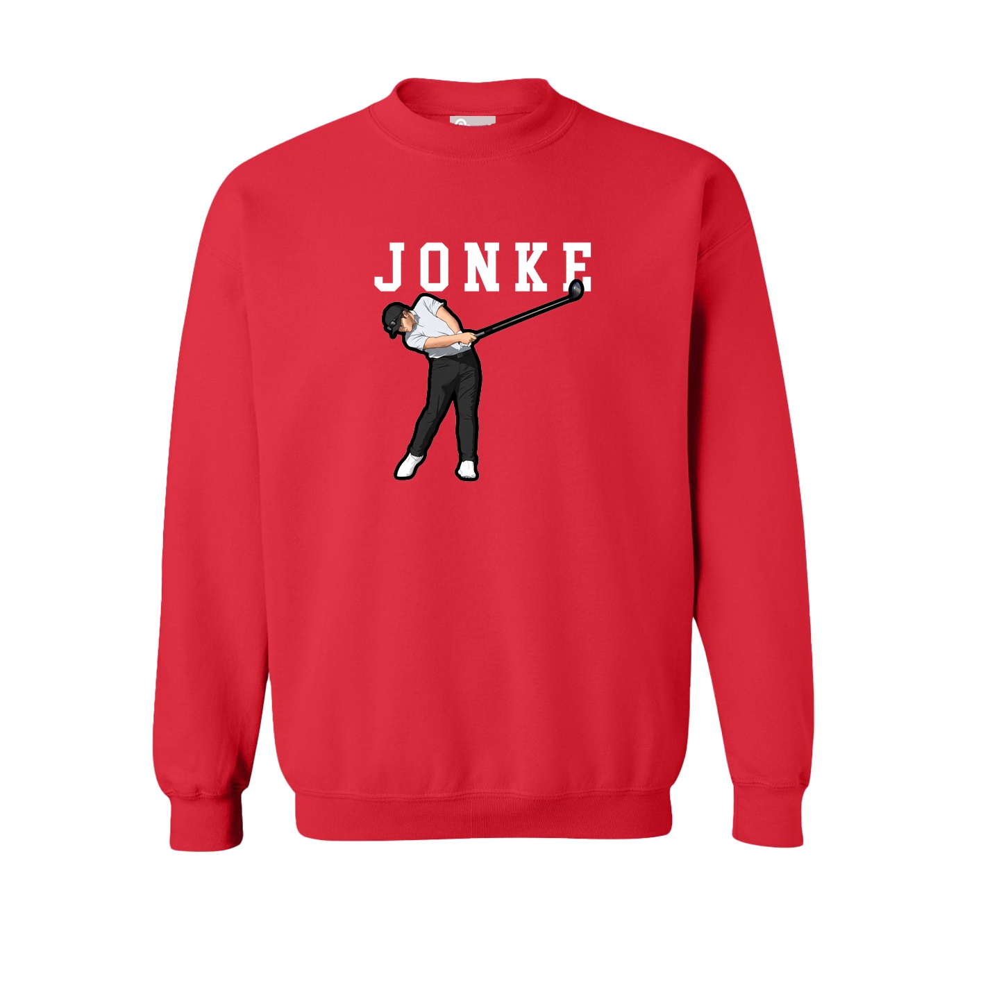 Fleece Crew — Shirsey in Red