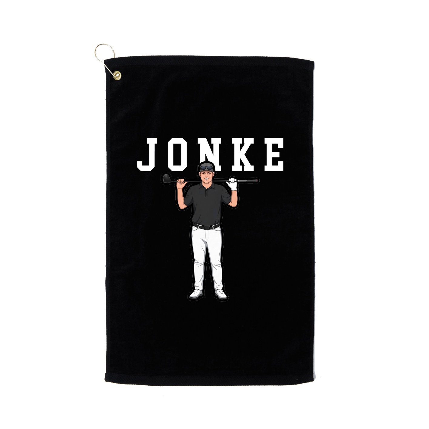 Golf Towel — Shirsey in Black