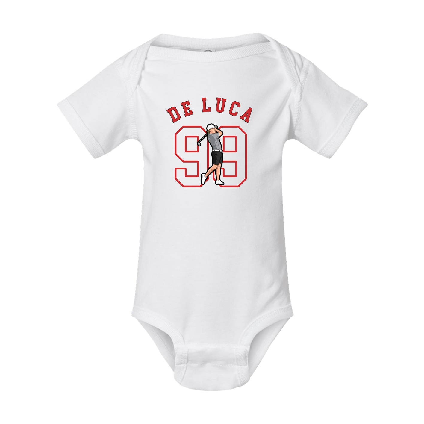 Baby Onesie — Shirsey Arch in White