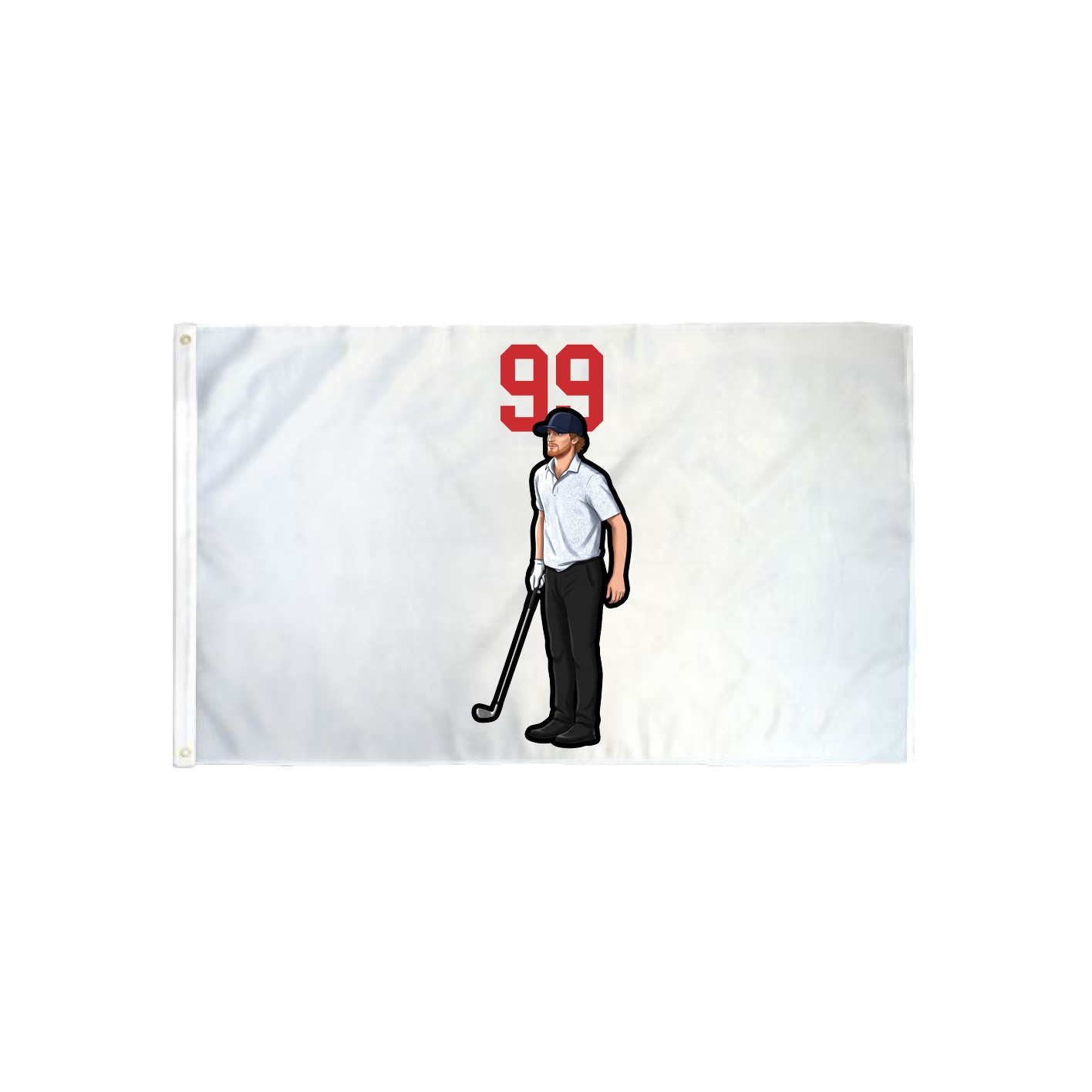 3x5 Flag — Number Top in Classic