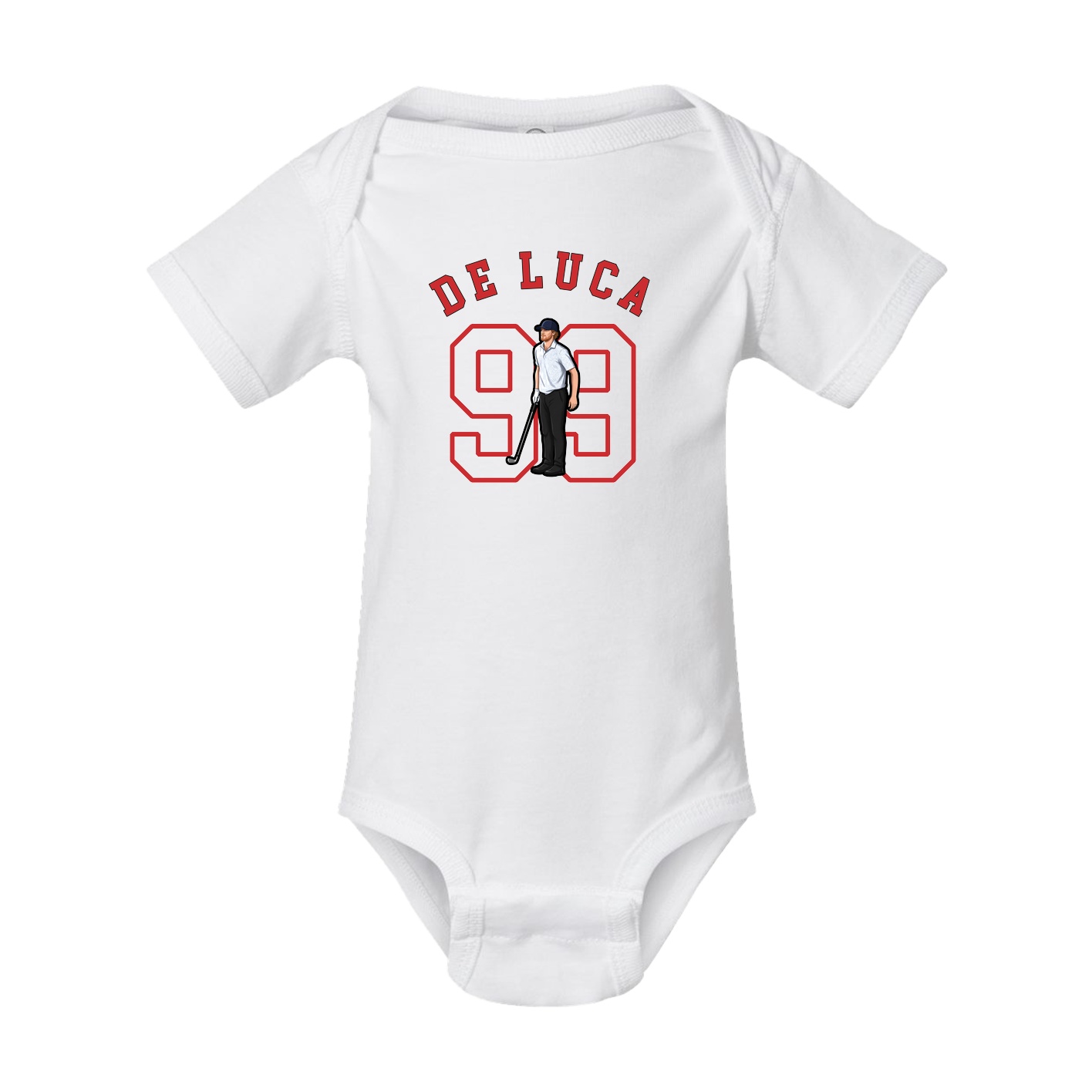 Baby Onesie — Shirsey Arch in White