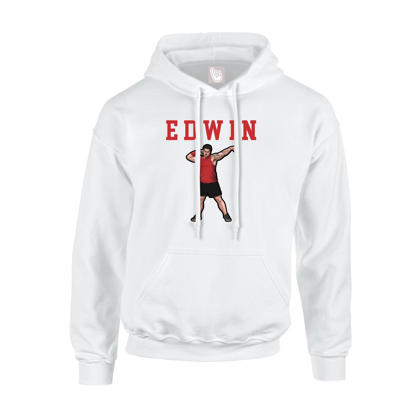 Hoodie — Shirsey in White
