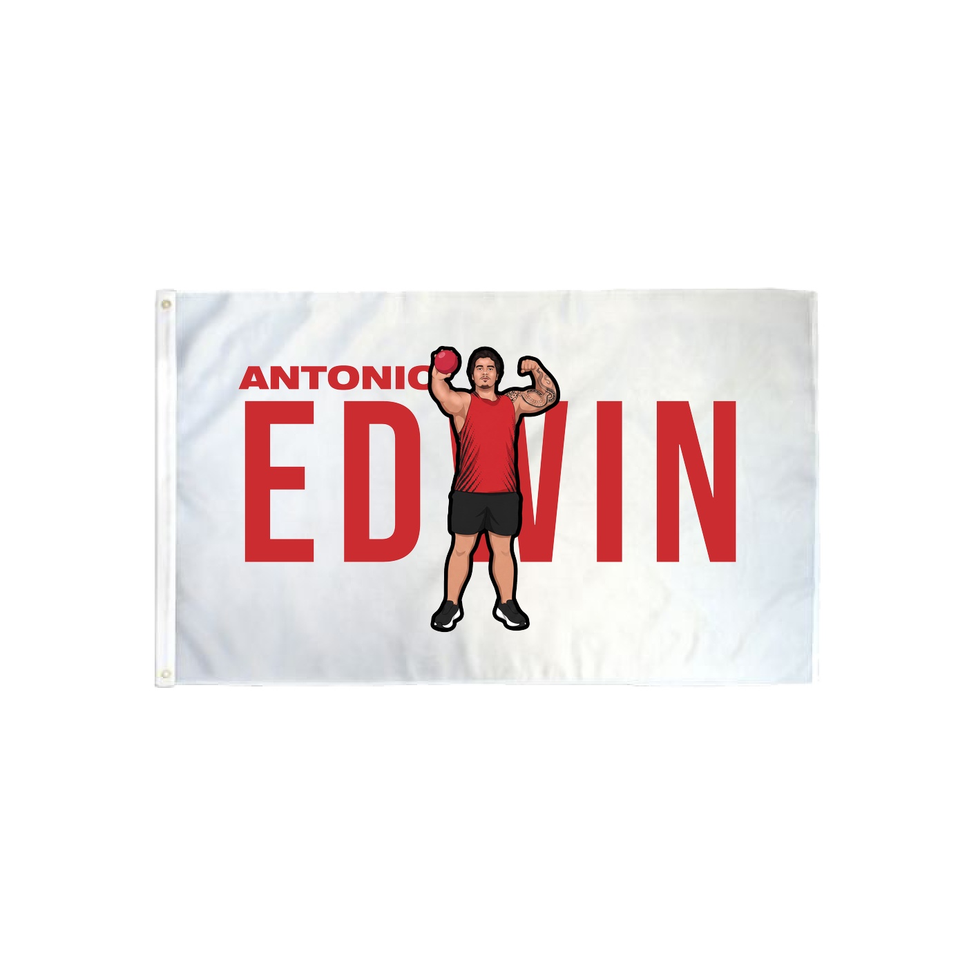 3x5 Flag — Player Name in Classic