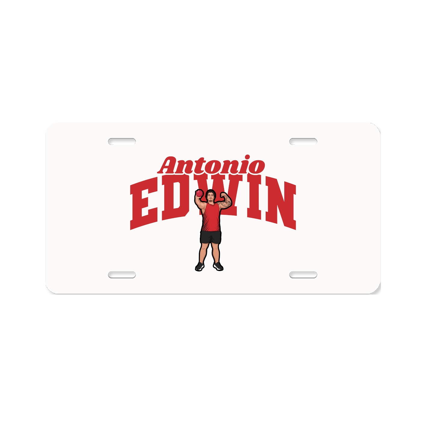 License Plate — Signature Arch in Classic