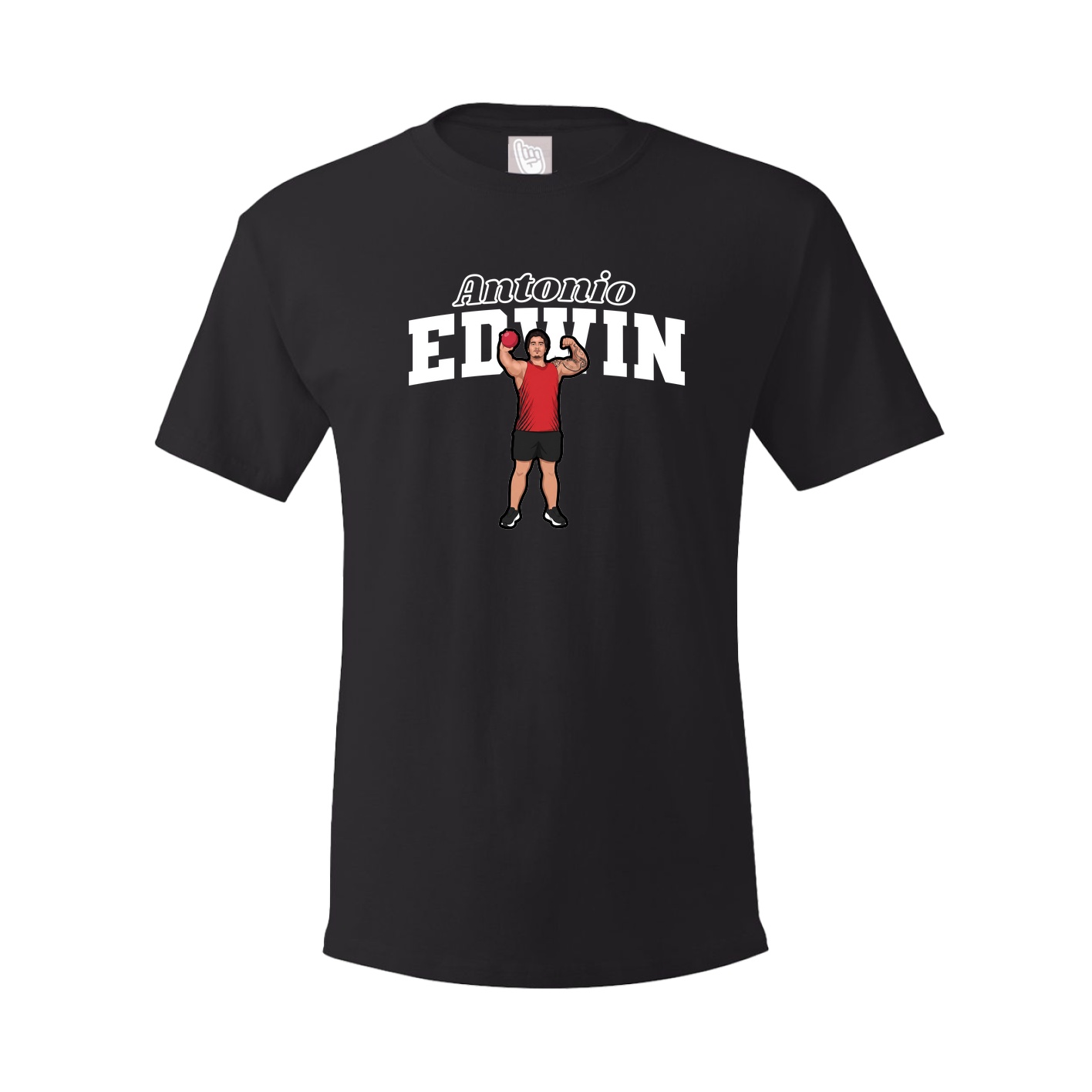 Tee — Name Arch in Black