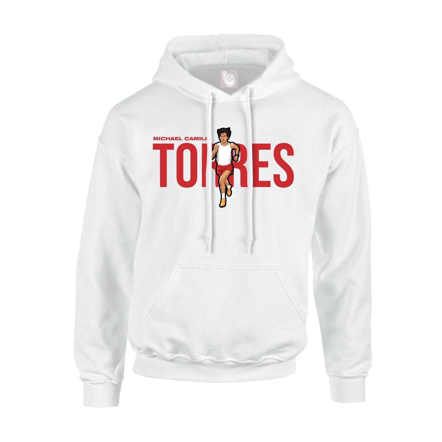 Hoodie — Player Name in White