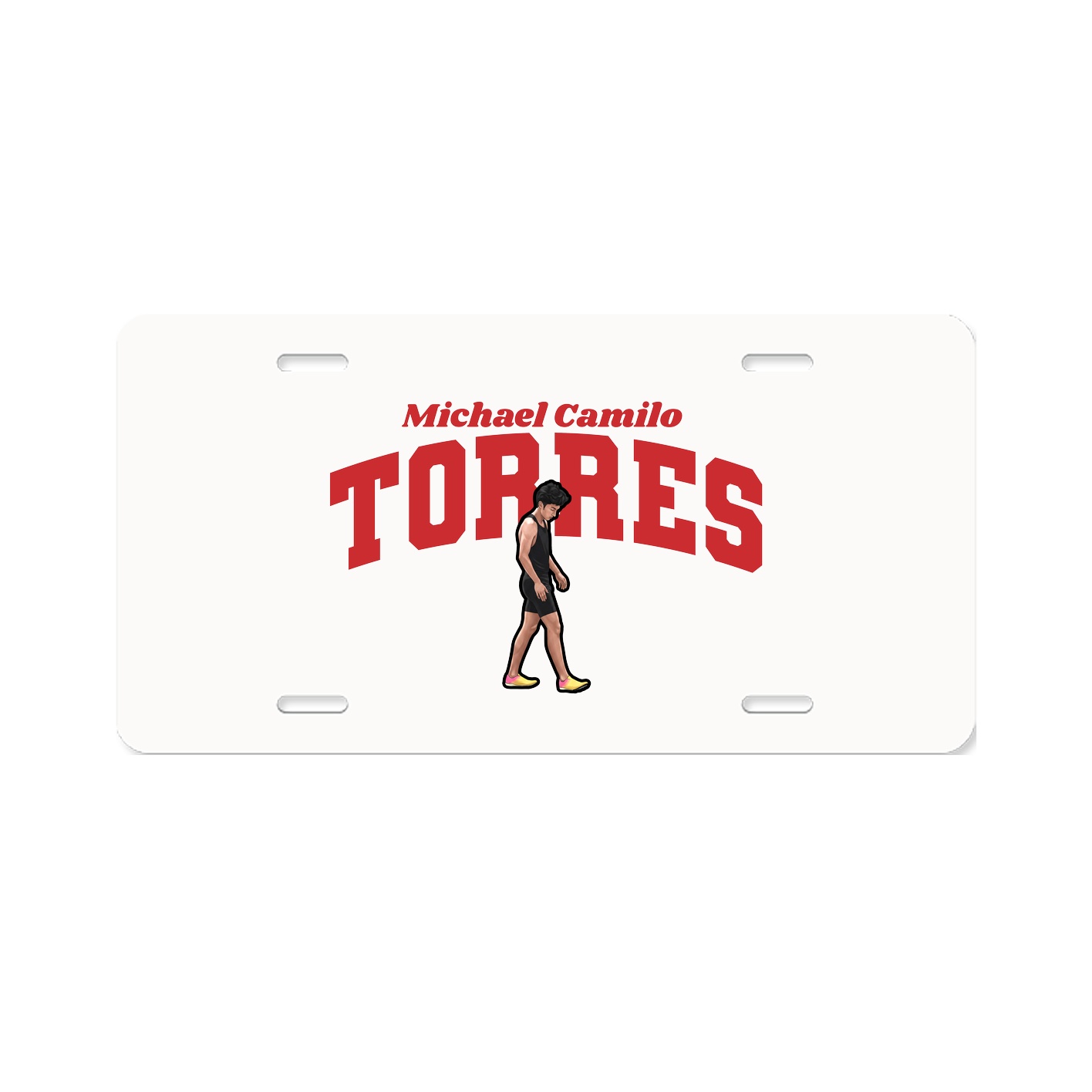 License Plate — Signature Arch in Classic