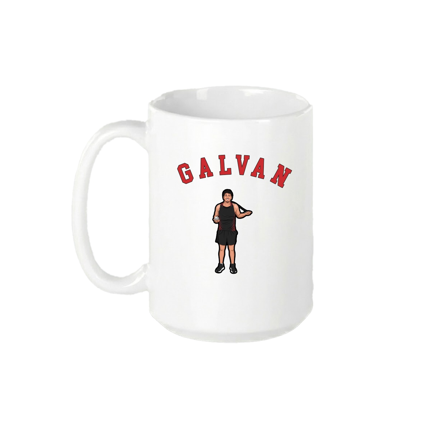 15oz Coffee Mug — Shirsey Arch in White