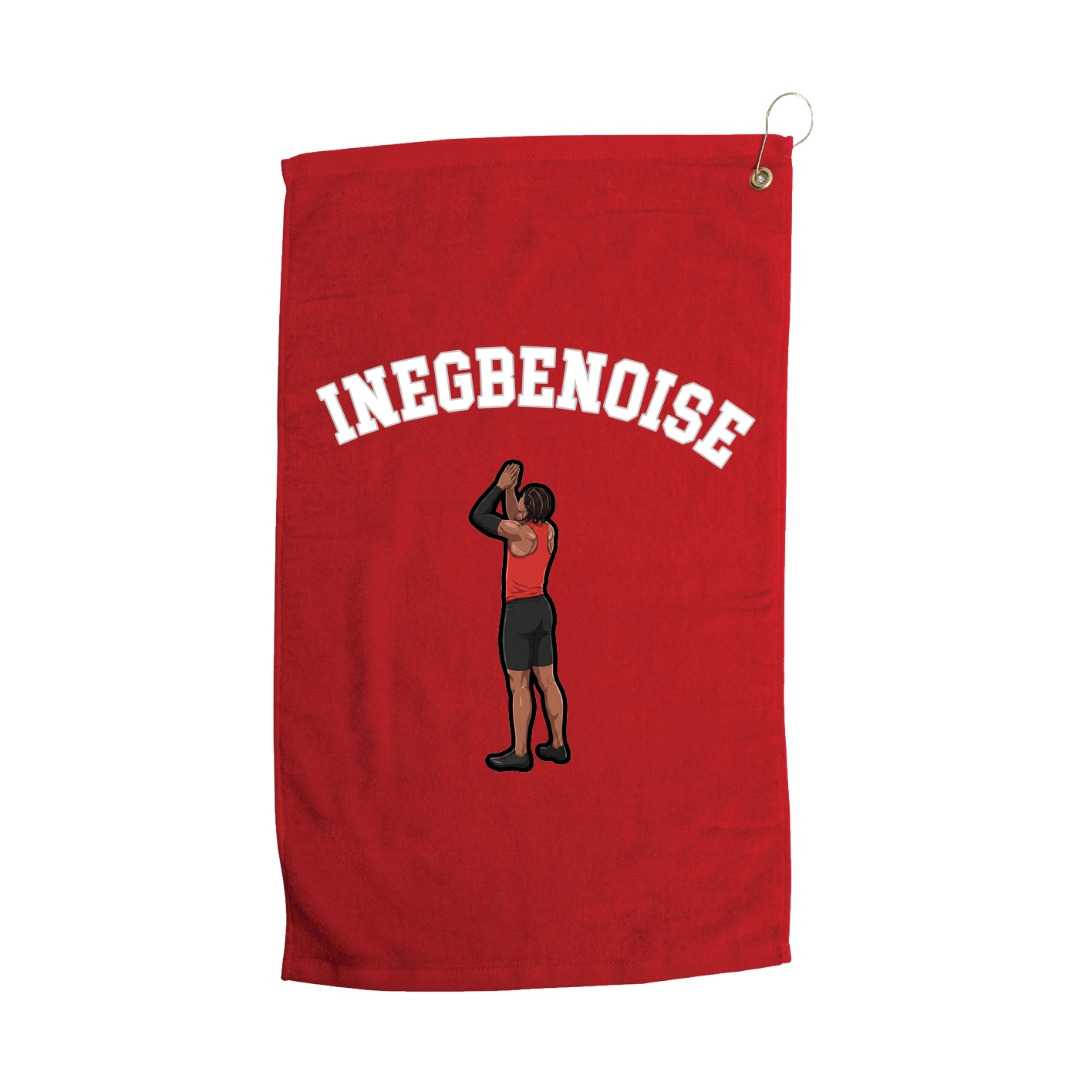 Golf Towel — Shirsey Arch in Red