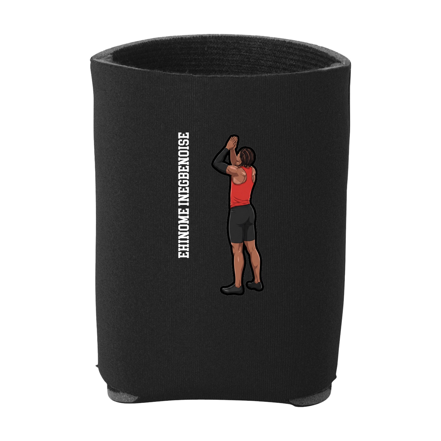 Can Holder — Name Vertical in Black