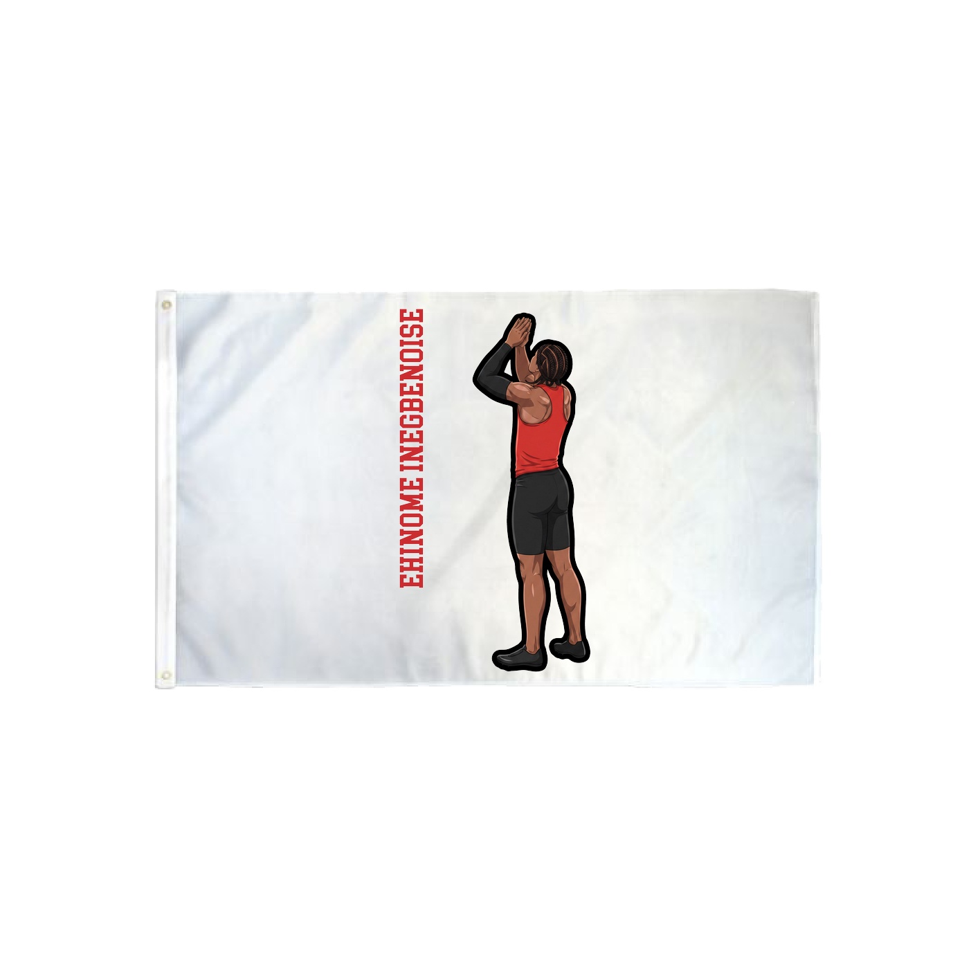 3x5 Flag — Name Vertical in Classic