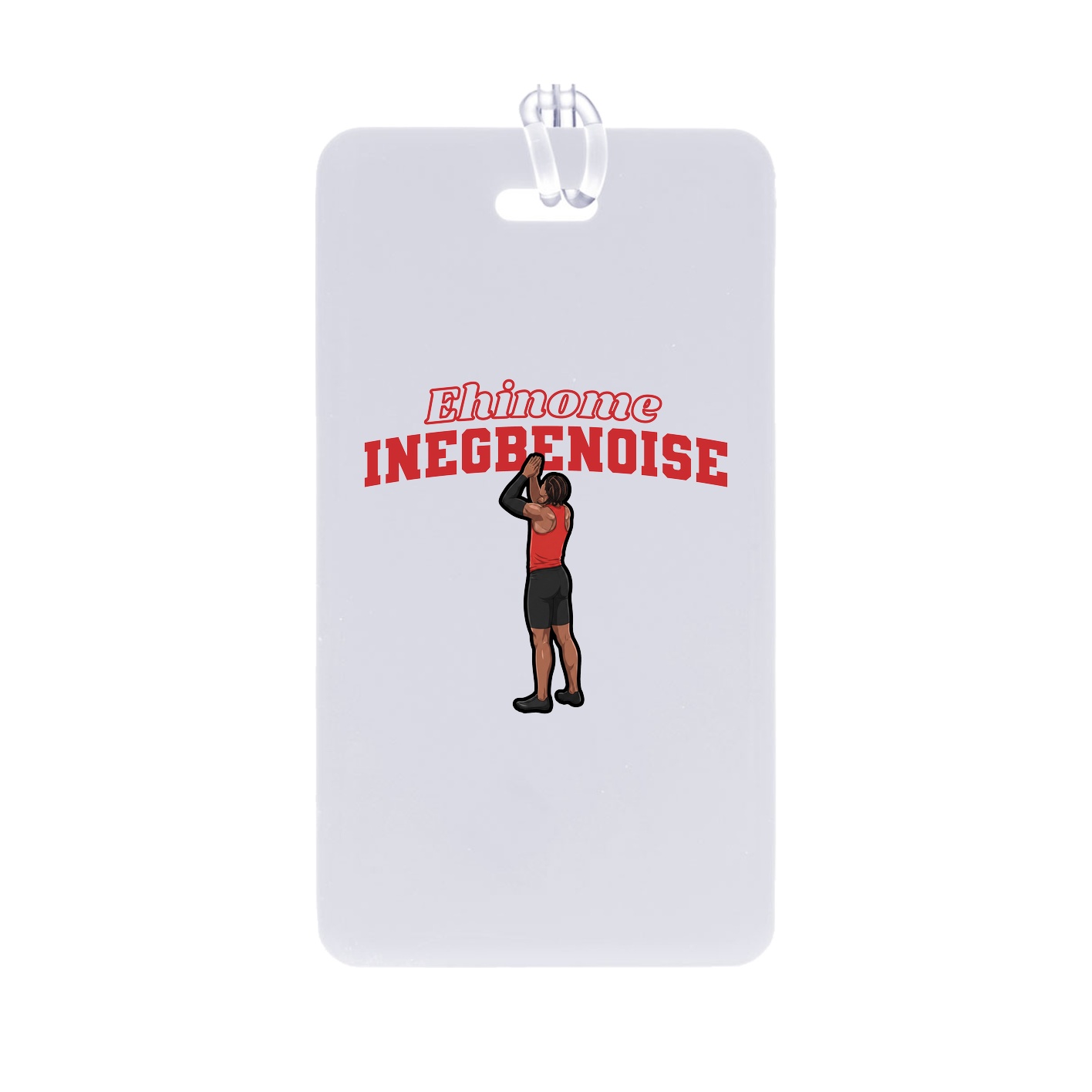 Bag Tag — Name Arch in Classic
