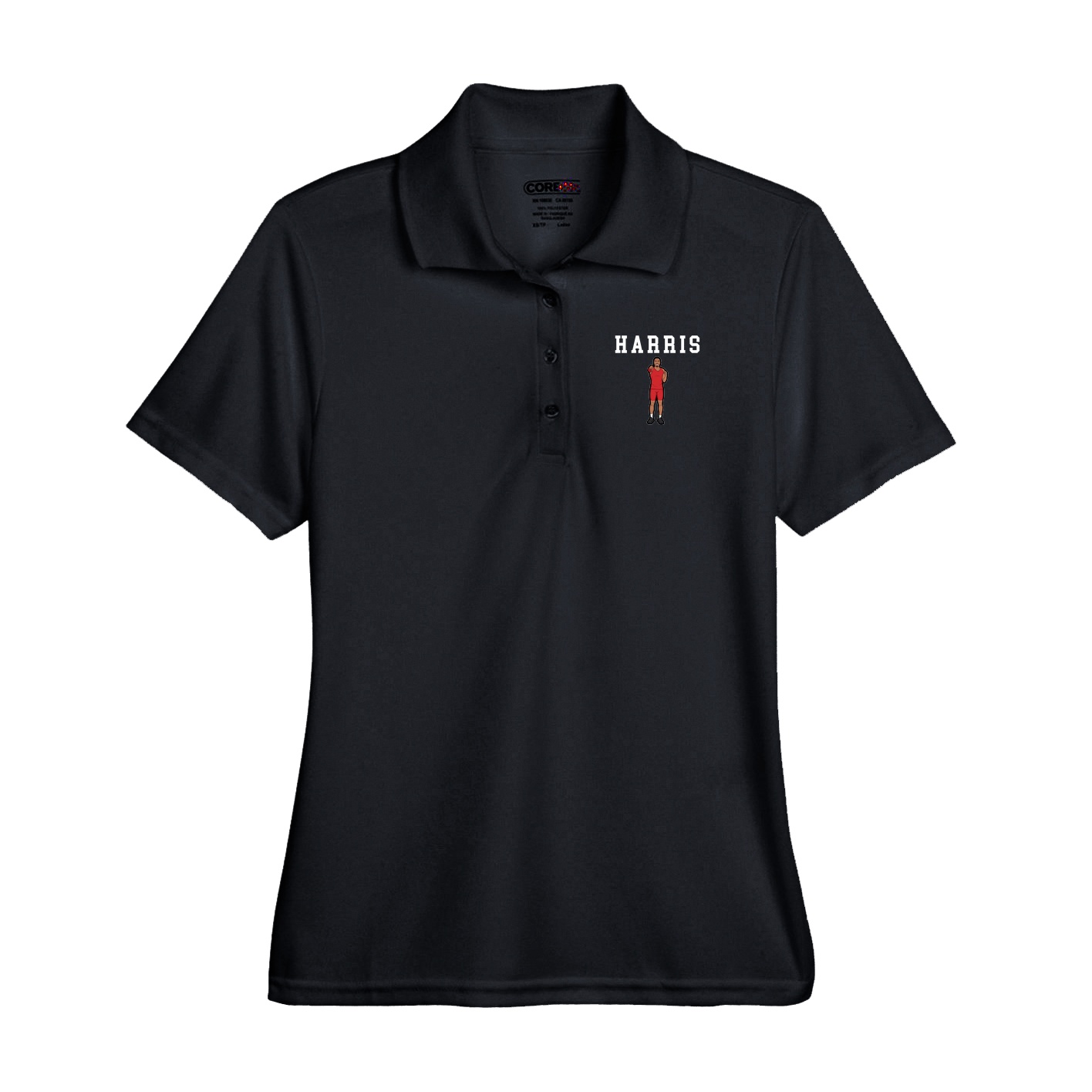 Performance Polo — Shirsey in Black