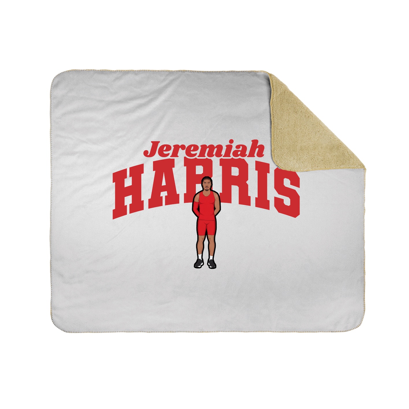 Throw Blanket — Signature Arch in White