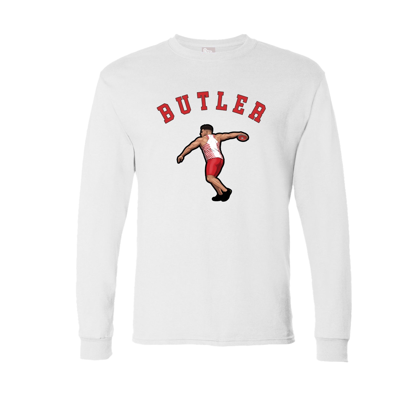 Long Sleeve Tee — Shirsey Arch in White