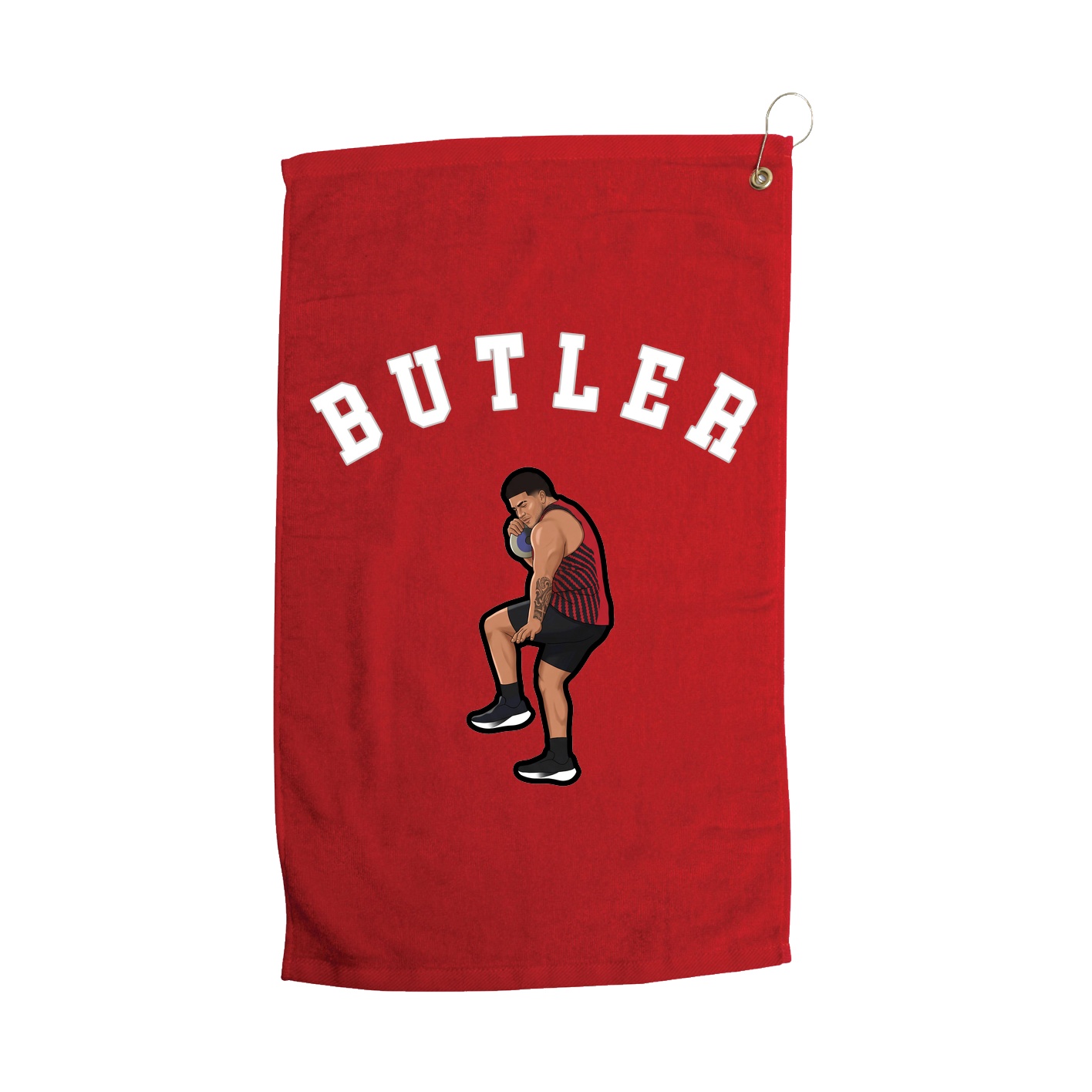 Golf Towel — Shirsey Arch in Red