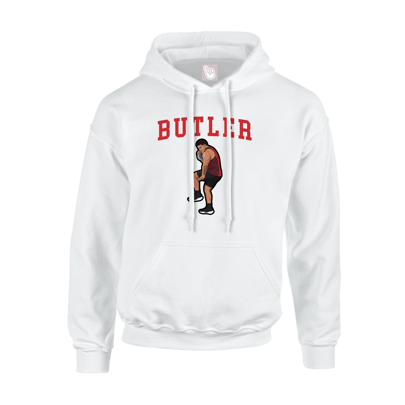 Youth Hoodie — Shirsey in White