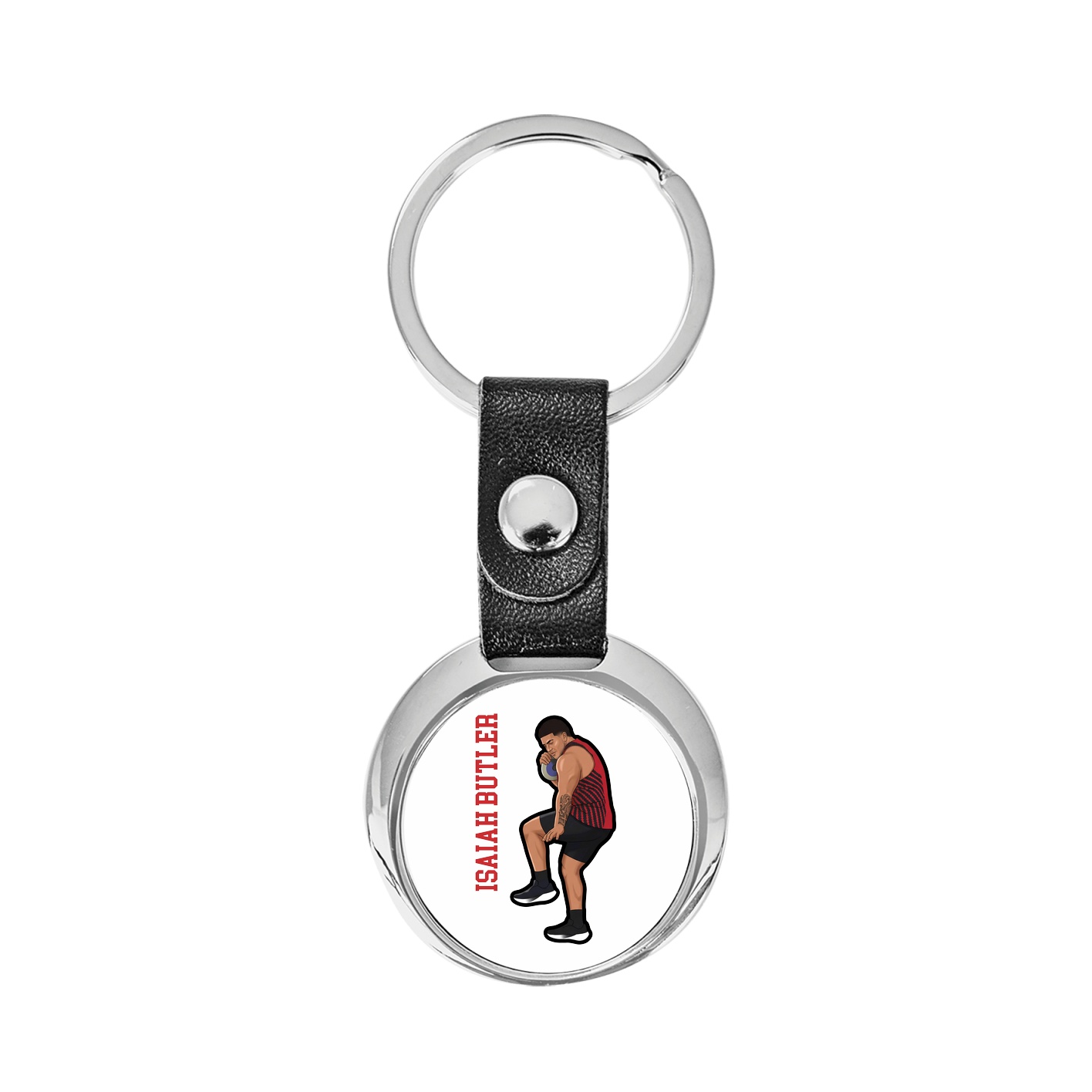 Key Chain — Name Vertical in Classic