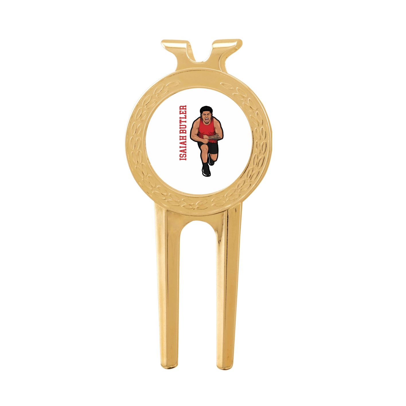 Divot Tool with Ball Marker — Name Vertical in Classic