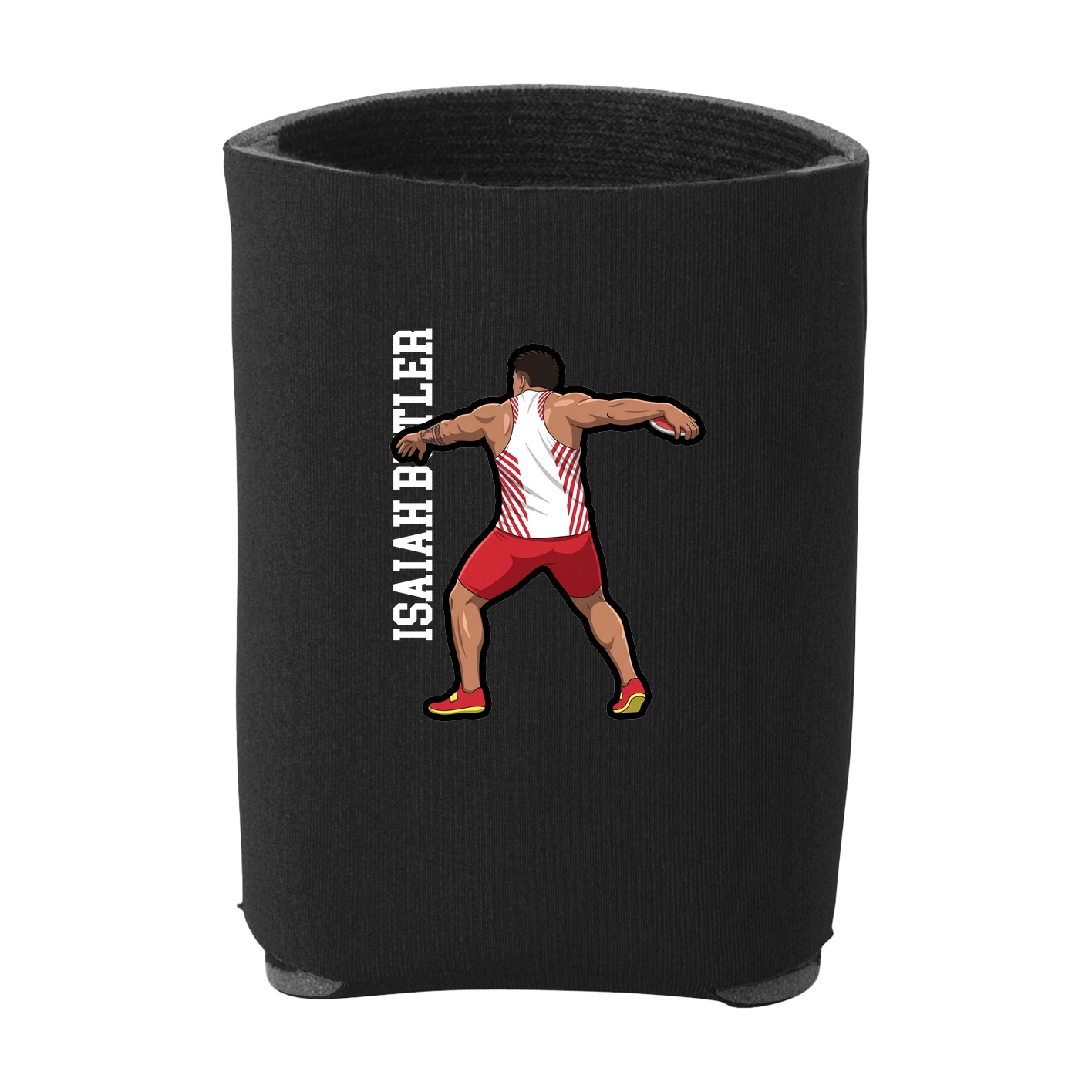 Can Holder — Name Vertical in Black