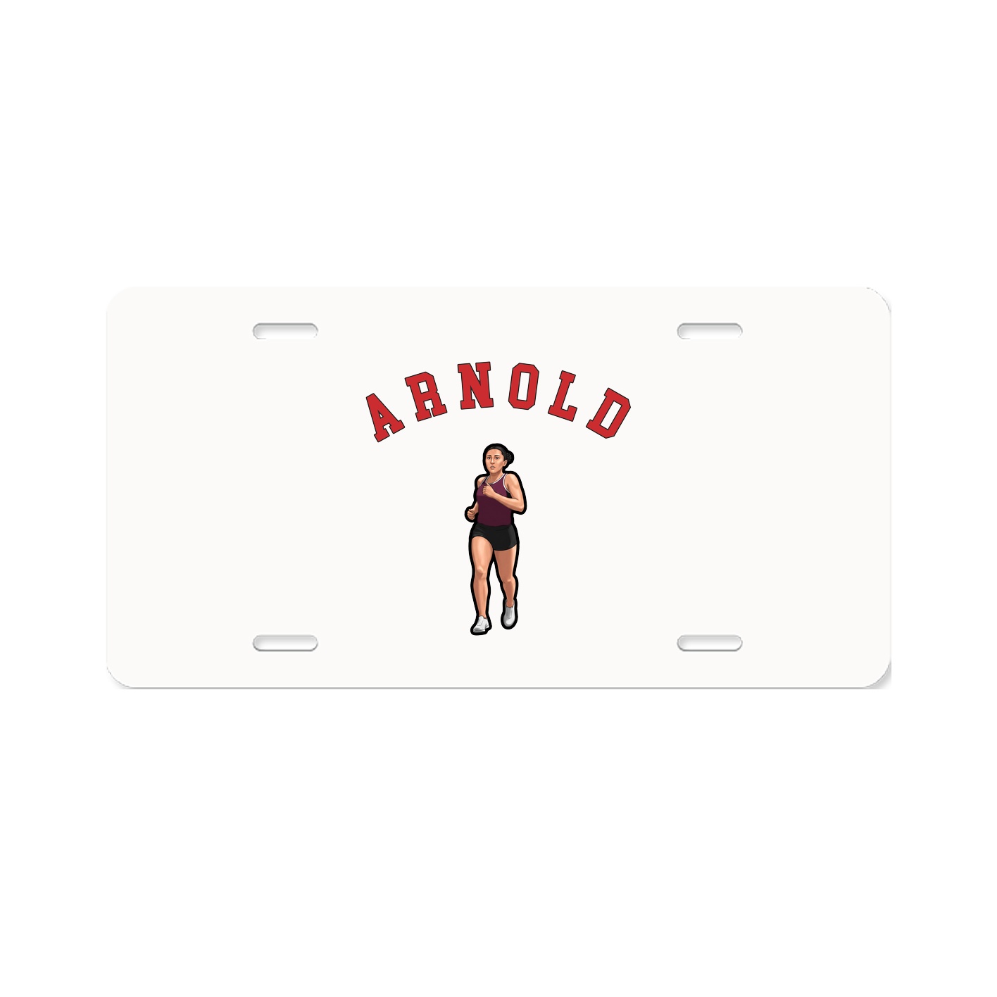 License Plate — Shirsey Arch in Classic