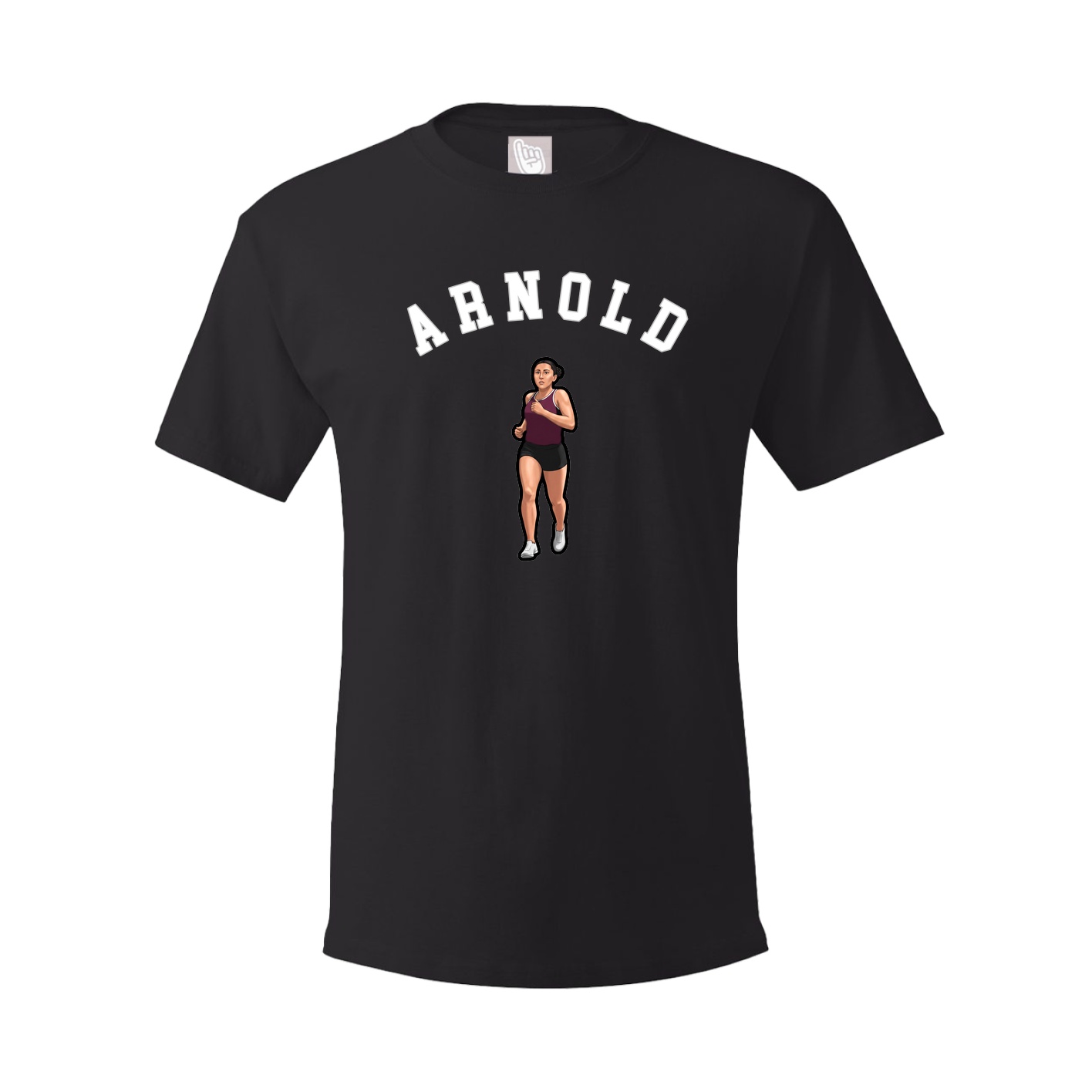 Youth Tee — Shirsey Arch in Black