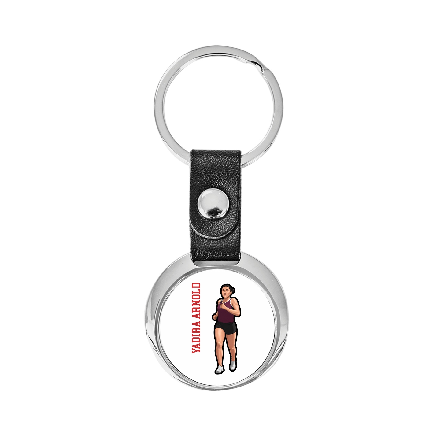 Key Chain — Name Vertical in Classic
