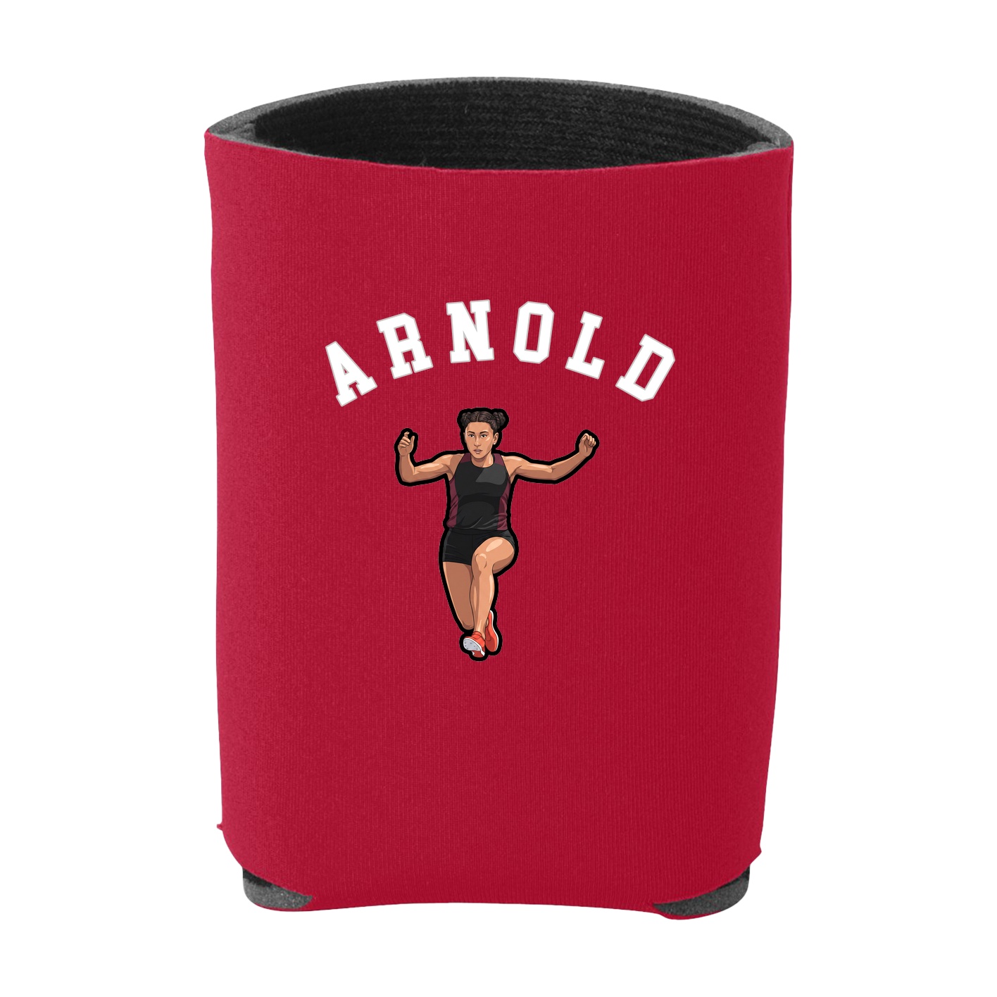 Can Holder — Shirsey Arch in Red