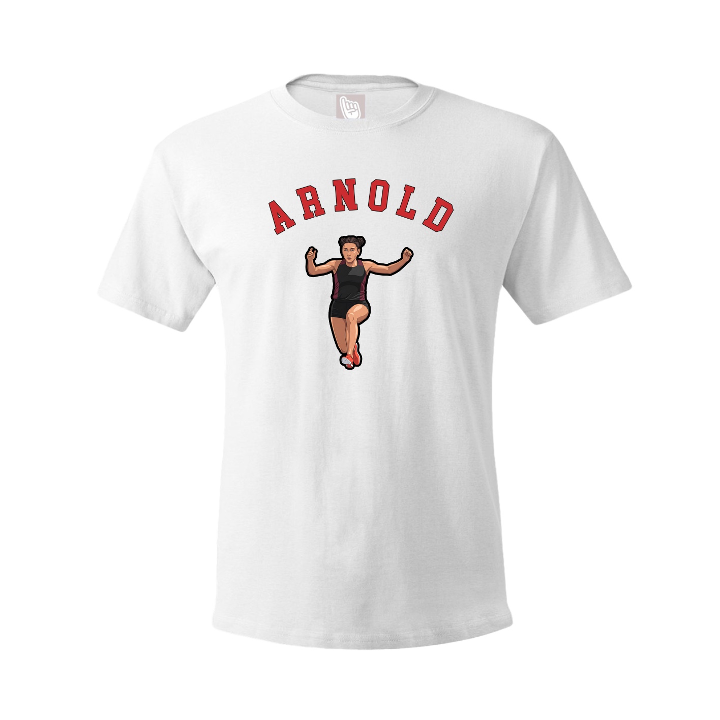 Tee — Shirsey Arch in White