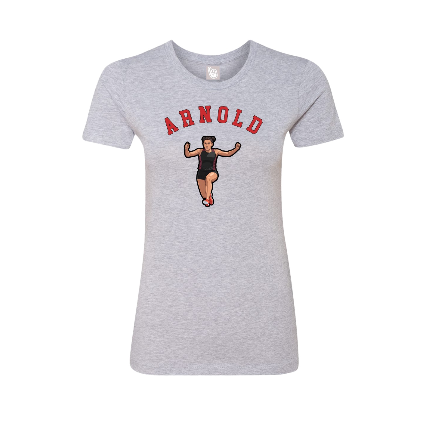 Womens Tee — Shirsey Arch in Grey
