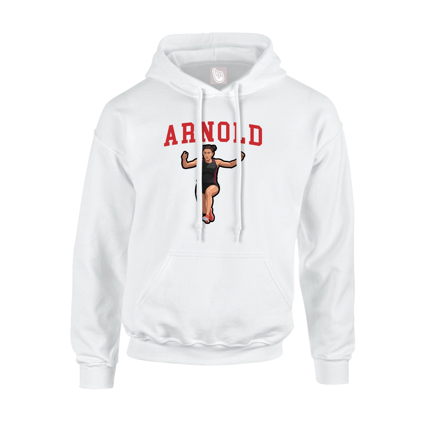 Youth Hoodie — Shirsey in White