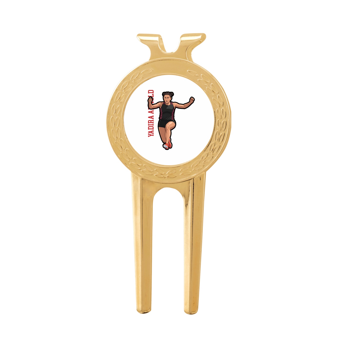 Divot Tool with Ball Marker — Name Vertical in Classic