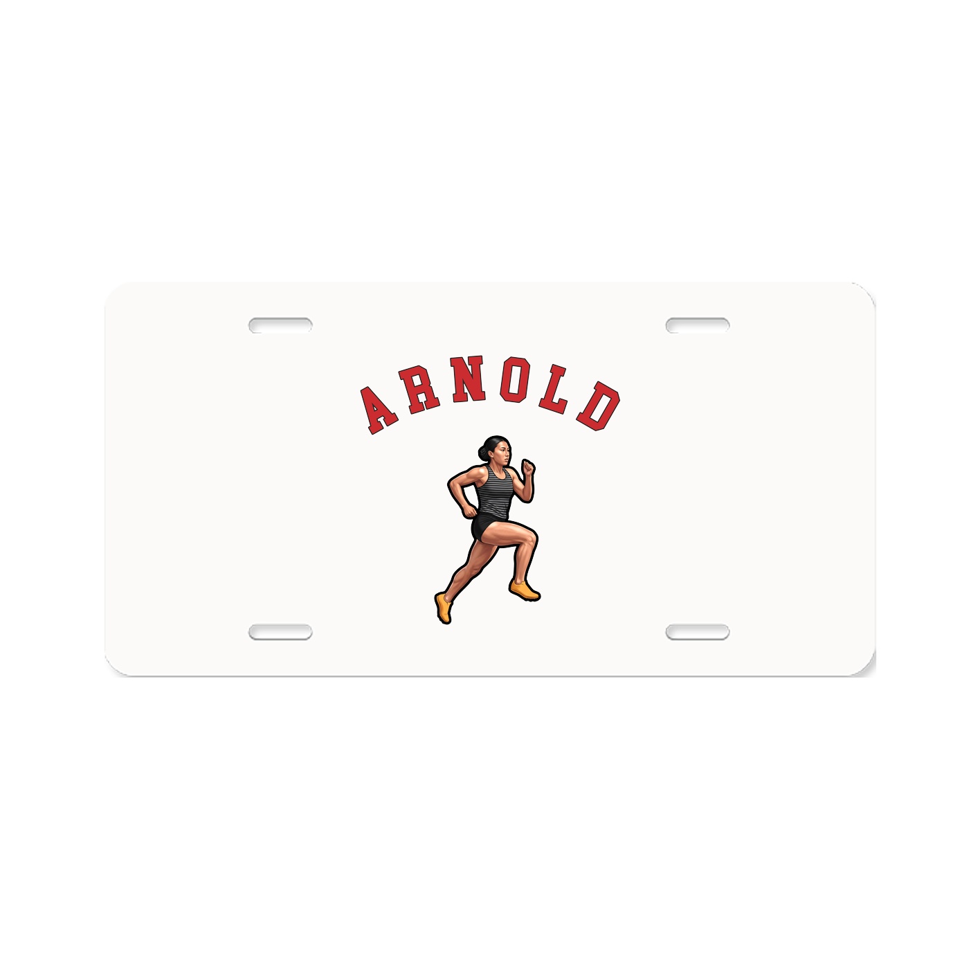 License Plate — Shirsey Arch in Classic