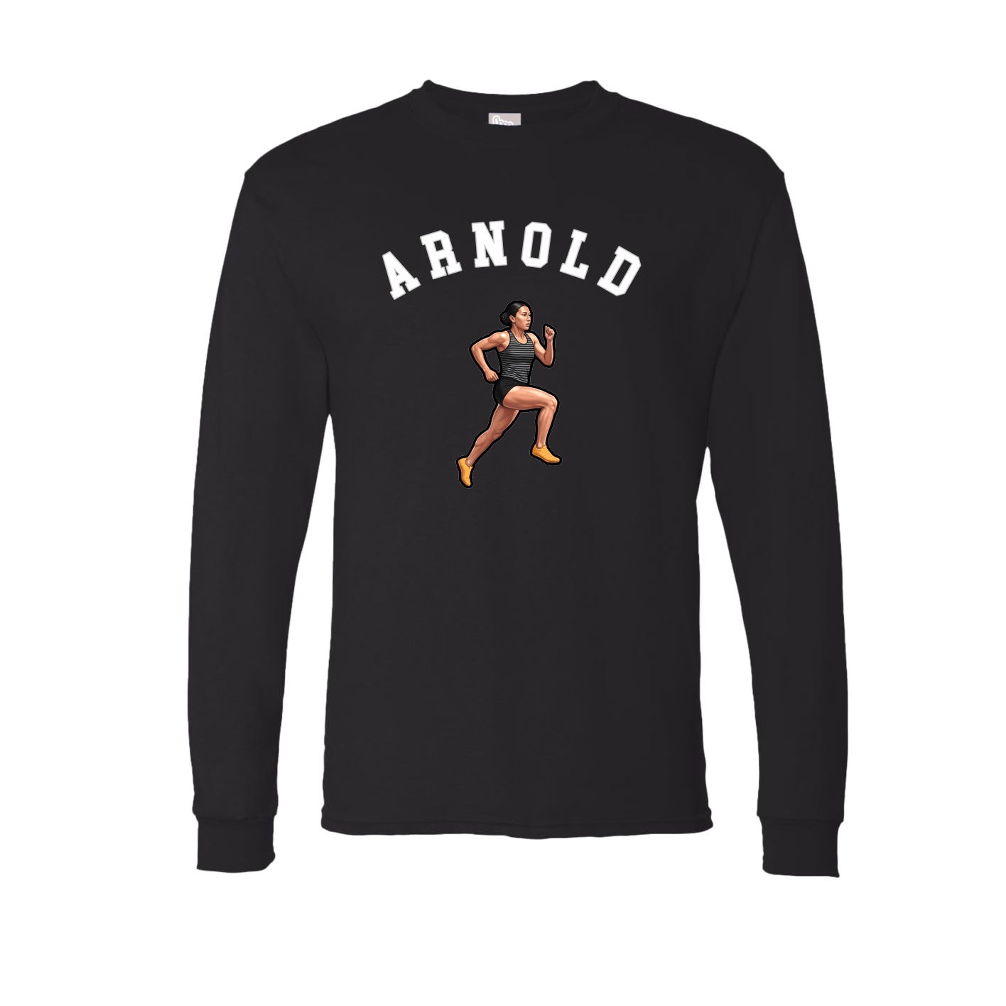 Long Sleeve Tee — Shirsey Arch in Black