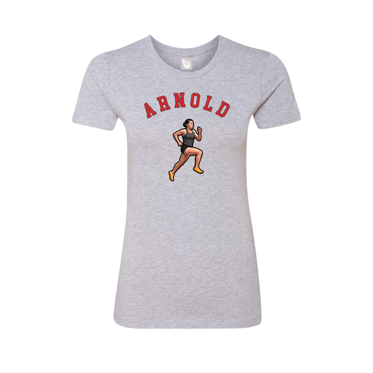 Womens Tee — Shirsey Arch in Grey
