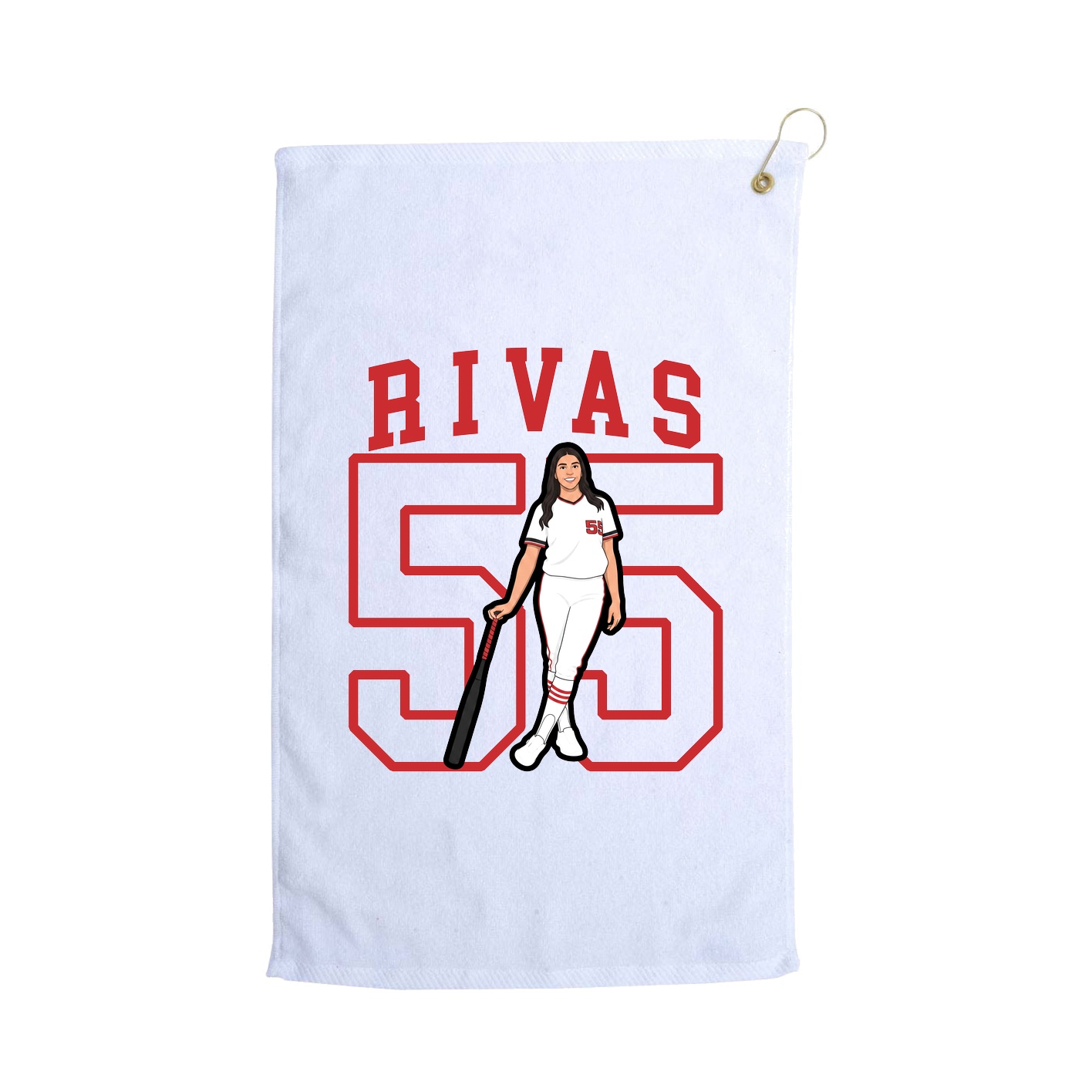 Golf Towel — Shirsey in White