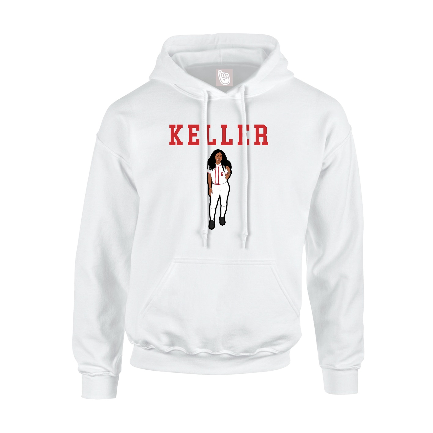 Youth Hoodie — Shirsey in White