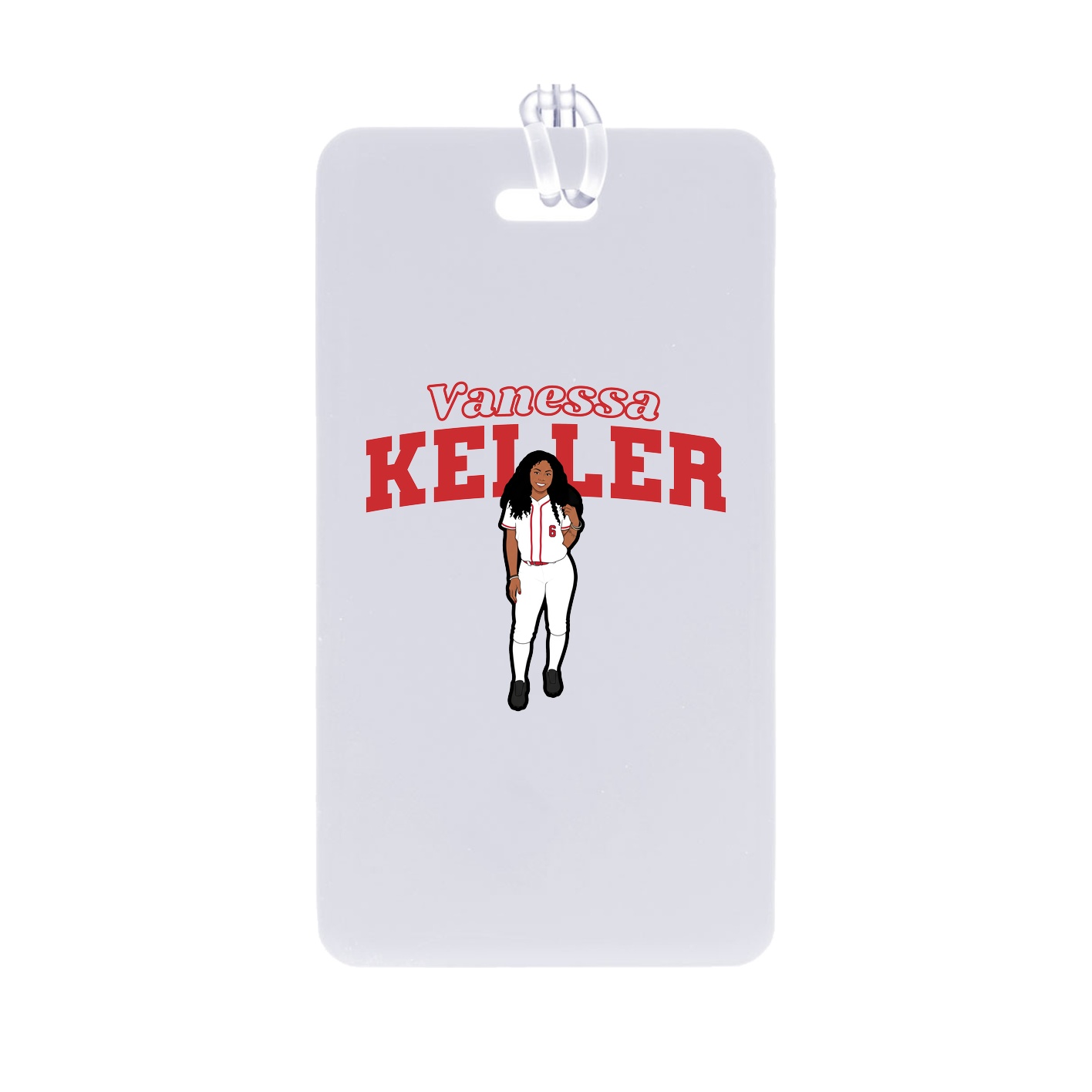Bag Tag — Name Arch in Classic