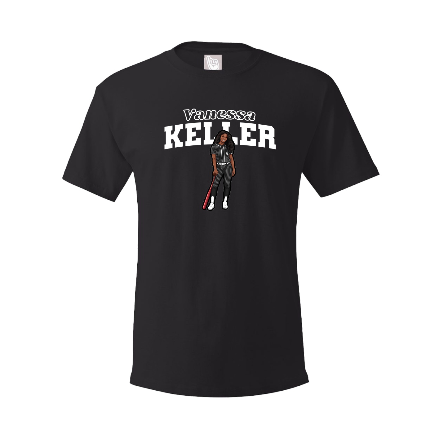 Tee — Name Arch in Black